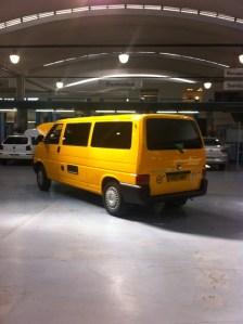 First stop - a VW garage!