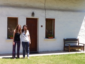 Silvia and Lucia - our lovely generous hosts in Piriapolis