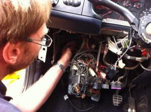 Braving the under dash electrics to retro-fit cruise control