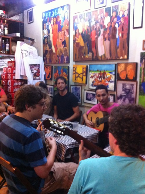 Bossa nova night at the tiny Bip Bip bar