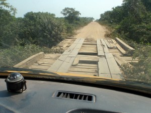 Not such a good bridge - but they all held!