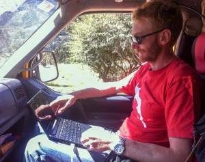 Using the software for analysing the engine as an improvised temperature gauge!