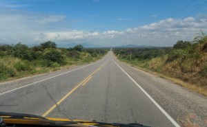 Heading back south across the coastal plains towards the mountains